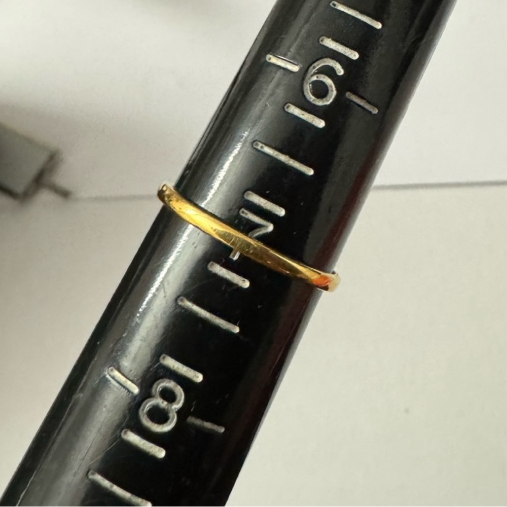 7 Antique 22k Solid Gold Genuine Ruby Flower Ring - image 2